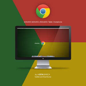 Wallpaper Chrome New Logo