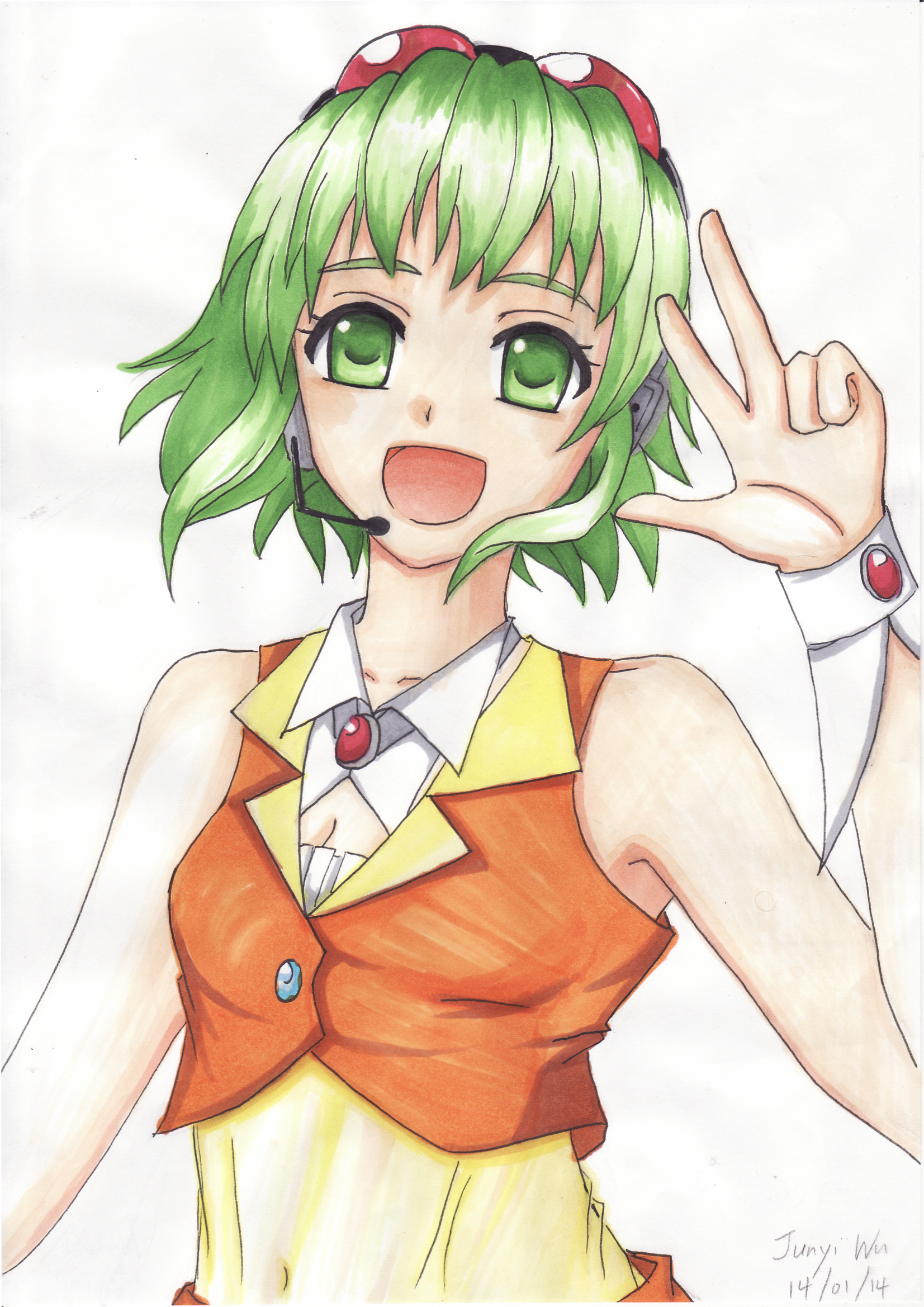 Vocaloid Gumi Fan art