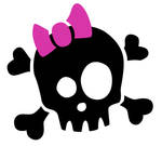 Cute Skull by ashzstock
