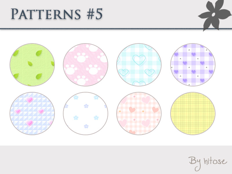 Patterns #5 by hitose on DeviantArt