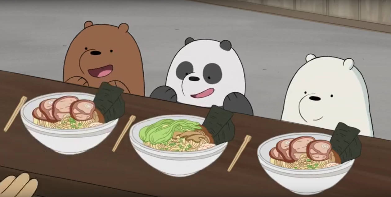 We Bare Bears Ramen For All By Trippyhippyjinx On Deviantart