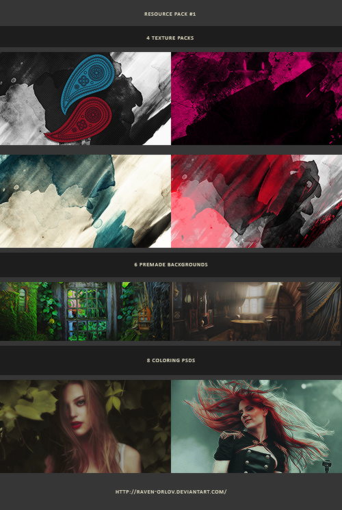 Resource Pack #1 by RavenOrlov on DeviantArt