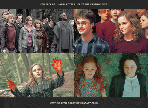 PSD PACK #5 - Harry Potter by RavenOrlov on DeviantArt