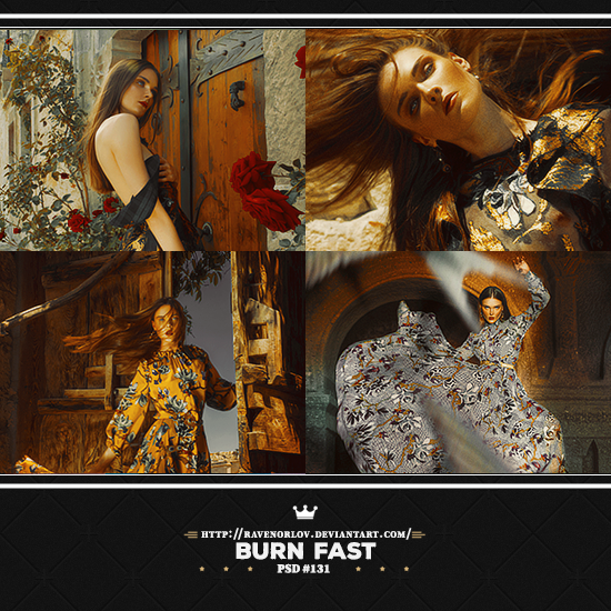 PSD #131 - Burn Fast by RavenOrlov on DeviantArt