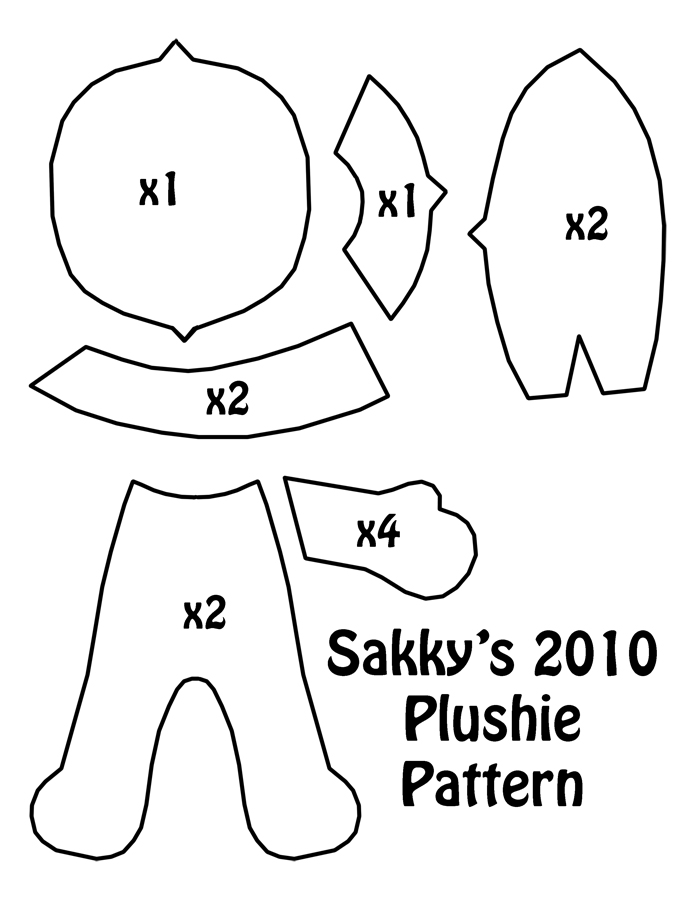 2010 Plushie Pattern by SarahsPlushNStuff on DeviantArt