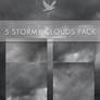 3 Stormy Clouds Pack