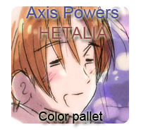 Hetalia Color Pallet