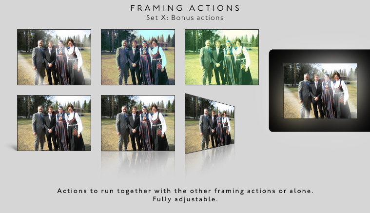 Framing actions - X - Bonus