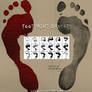 Footprint brushes