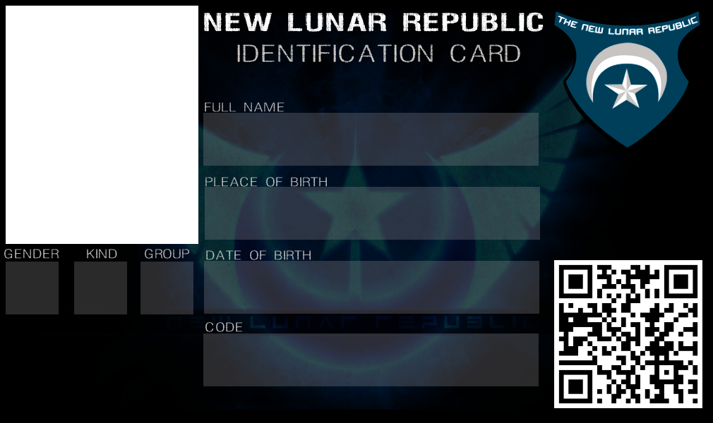 New Lunar Republic Id Card