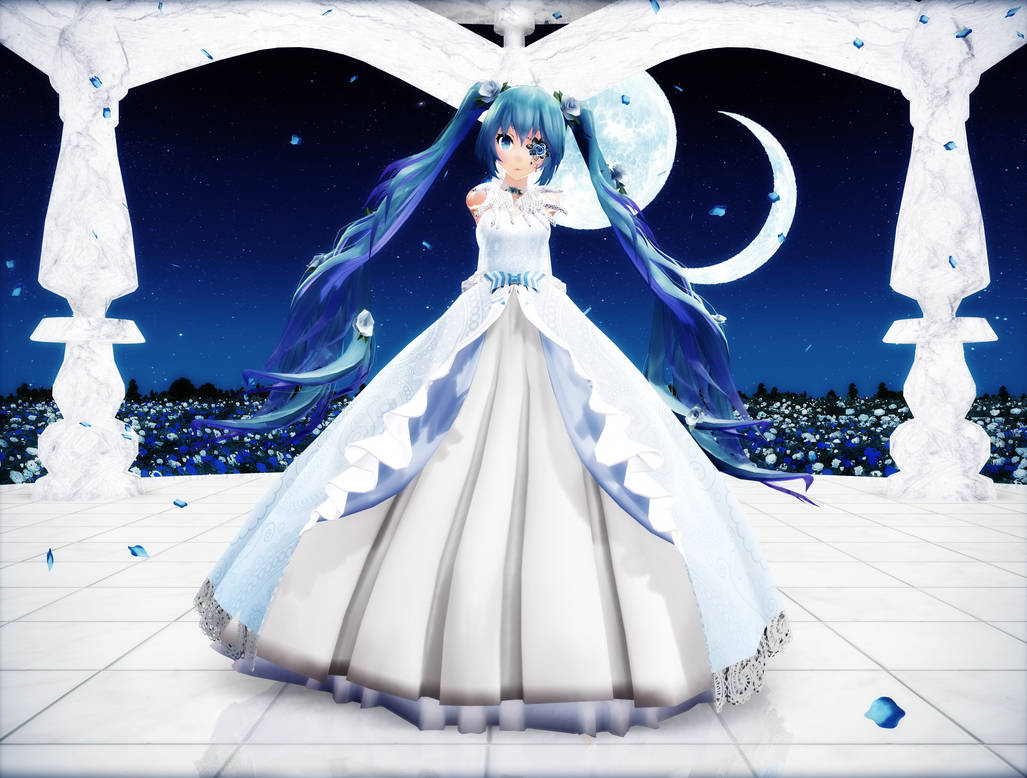 TDA Blue Rose Miku Ver 1.0 by HarukaSakurai on DeviantArt