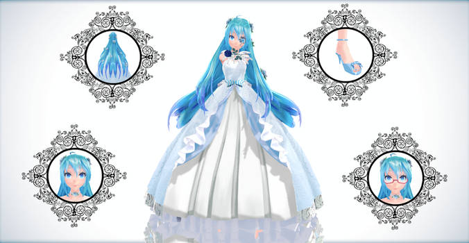 TDA Blue Rose Miku Ver 2.0 {DL}