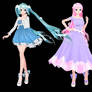 TDA Late Spring Miku and Luka {DL}