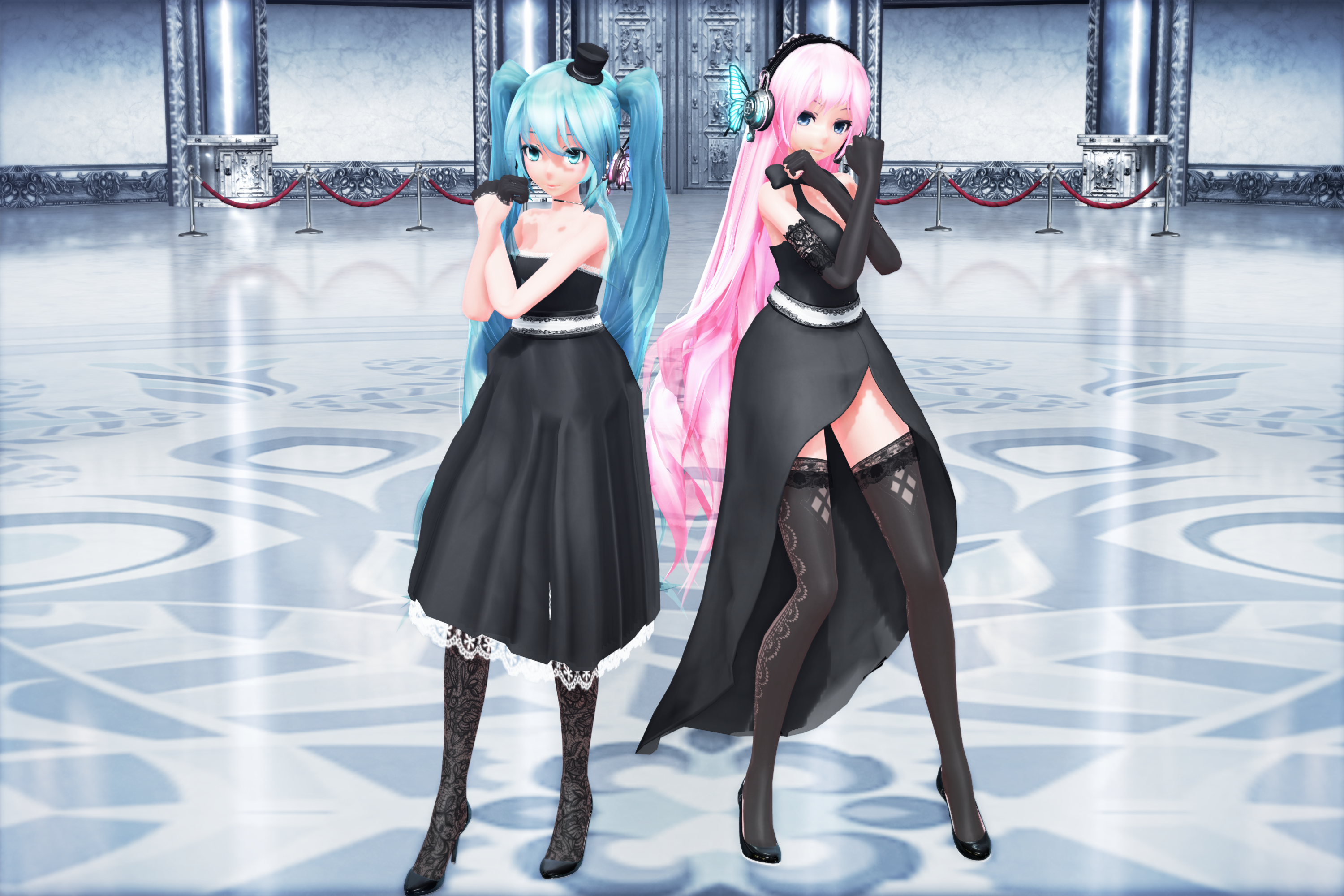 {4000+ Gift Part 2} TDA Magnet Miku and Luka {DL} by HarukaSakurai on ...