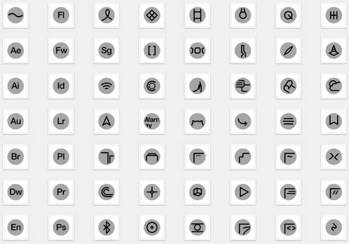 Minimal Circled Glyphs