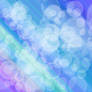 blue and purple bokeh