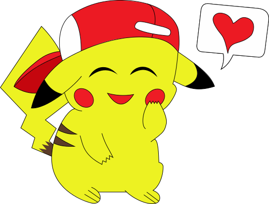 Pikachu Vector Trace