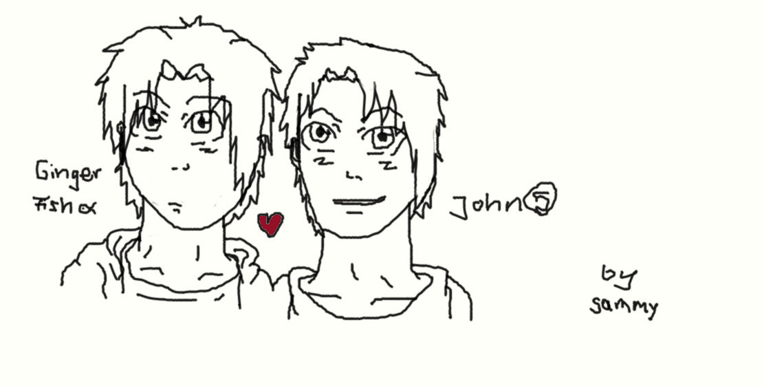 john 5 and ginger fish by sammyhold on DeviantArt