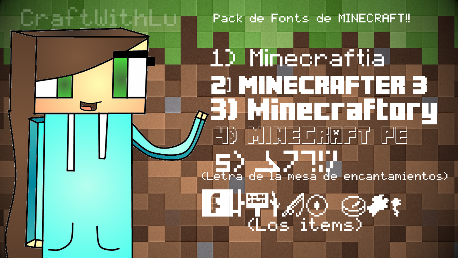 MINECRAFT PE Font 