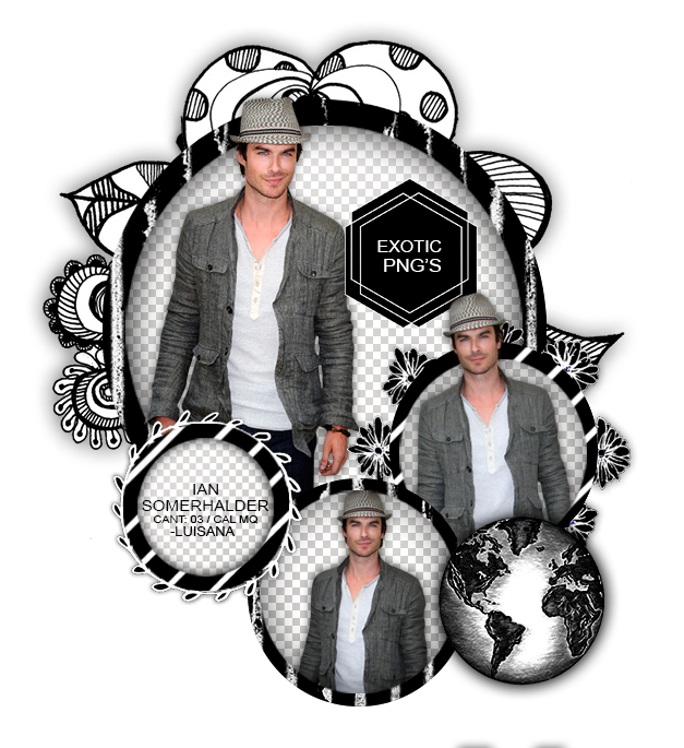 Pack Png 1504 // Ian Somerhalder by ExoticPngs on DeviantArt