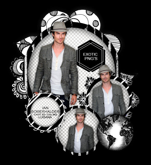 Pack Png 1504 // Ian Somerhalder by ExoticPngs on DeviantArt