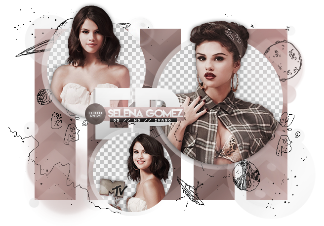 Pack Png 1963 // Selena Gomez.