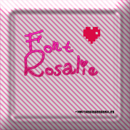 Font Rosalie