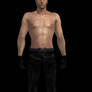 Wesker: Shirtless and Spiky