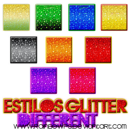 Styles Glitter Different by RainbowPS on DeviantArt