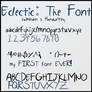 Eclectic- A Handwriting Font