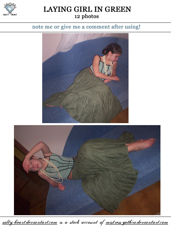 Laying Green Poses by salty-heart on DeviantArt