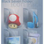 Black Seven Folder Icon Pack