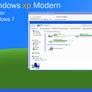 Windows XP Modern style theme for Windows 7