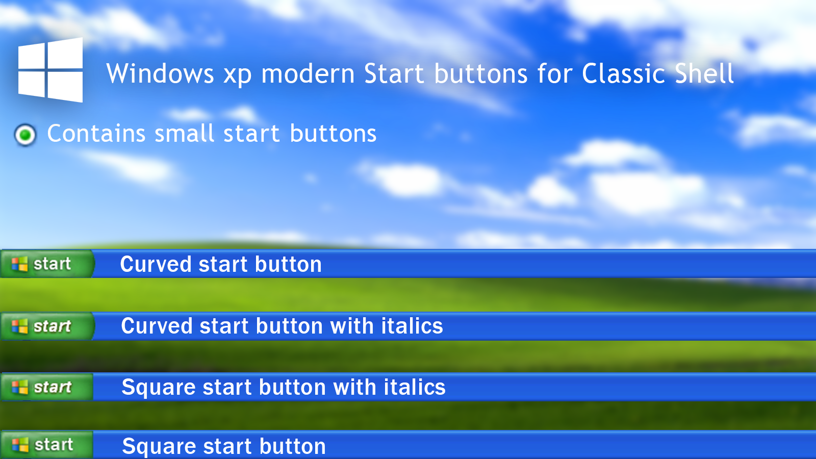 logo Center Expert Windows XP modern start buttons for Classic Shell by CheezeyGaming on  DeviantArt