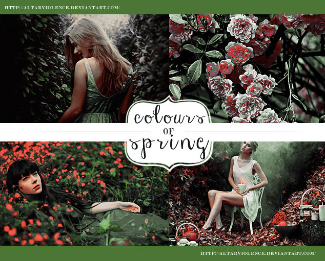 Colours of Spring by Altarviolence by altarviolence on DeviantArt