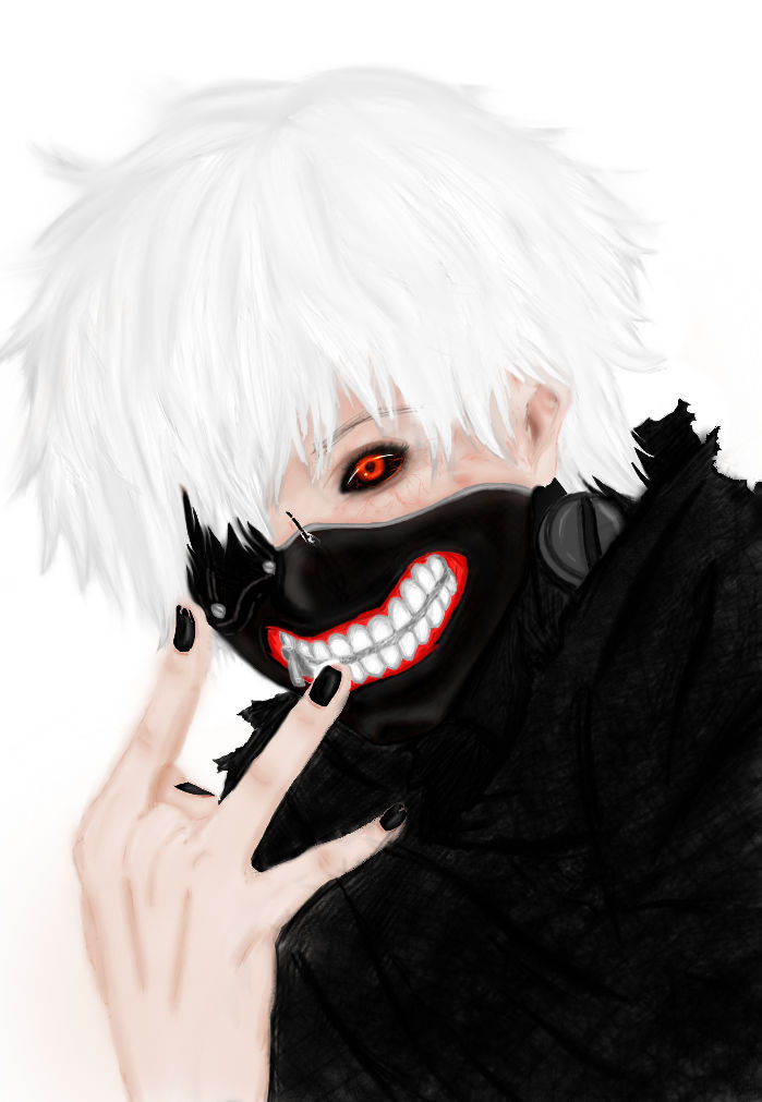 Tokyo Ghoul- Ken Kaneki Fan art by xenoviaxhellscynthe on DeviantArt