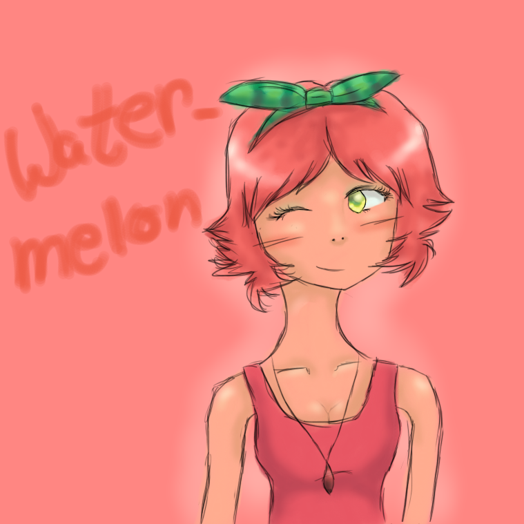 Watermellon Dollicious Fan Art