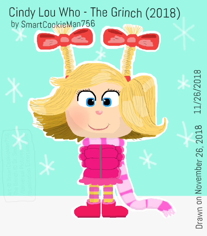 Cindy Lou Who The Grinch 2018 By Frankcookiefox On Deviantart.