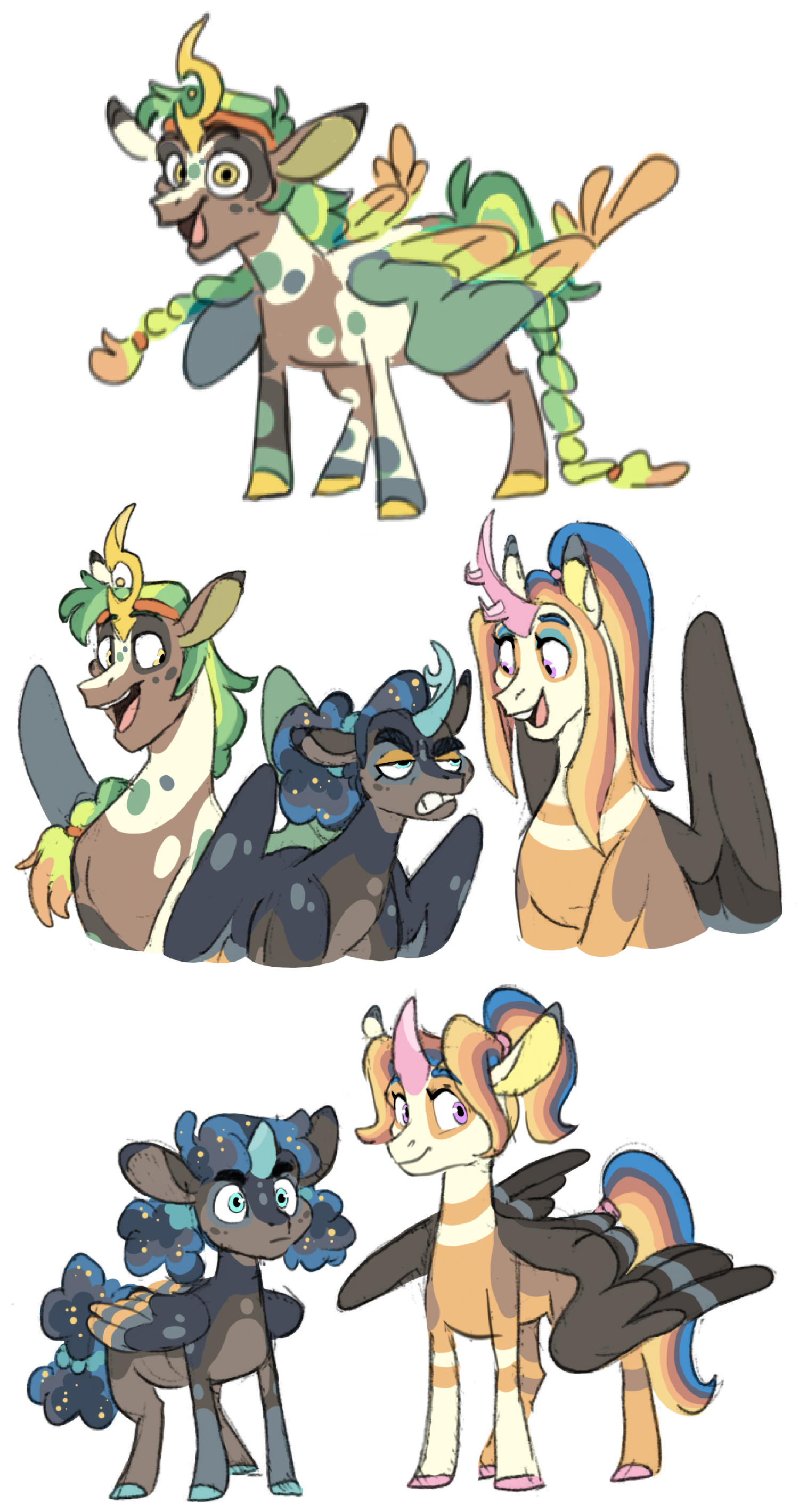 Royal Triplets by Baylard on DeviantArt