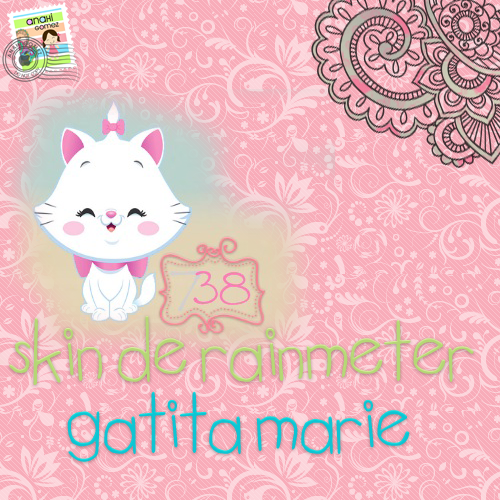 skin de rainmeter gatita marie