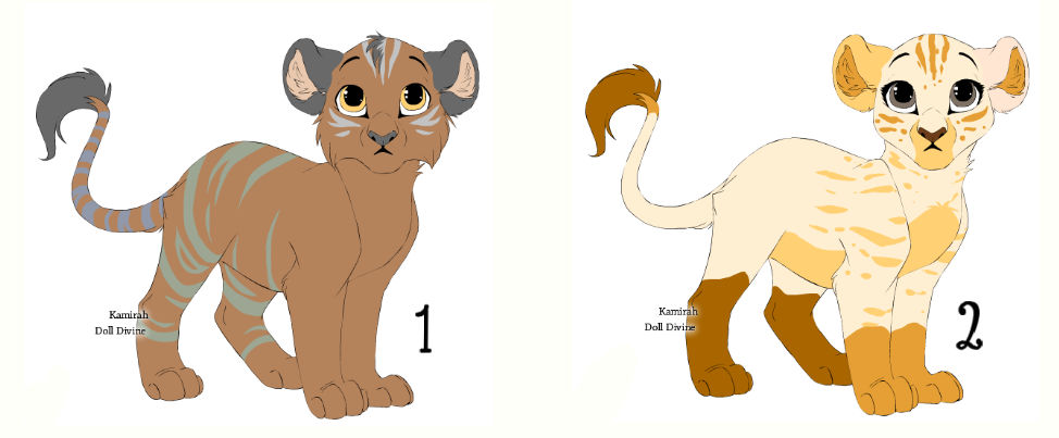 Lion Cub Adopts - CLOSED by perrie99 on DeviantArt