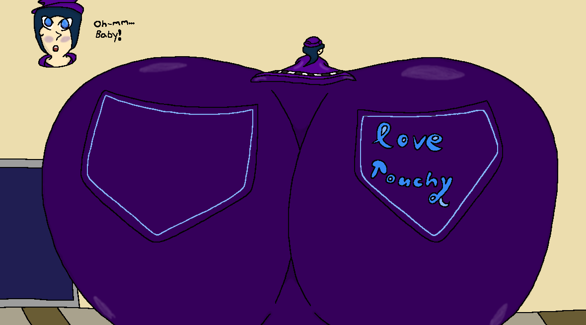 The Butt of the Queen of Suffering by MythrilKnight28 on DeviantArt