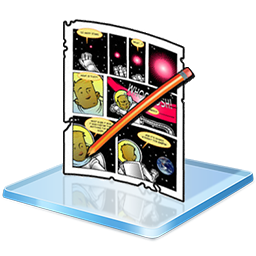 Windows 7 Comic Library Icon