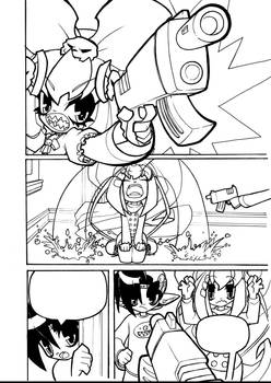 2 Little Bastards 04-18 line art for colorists