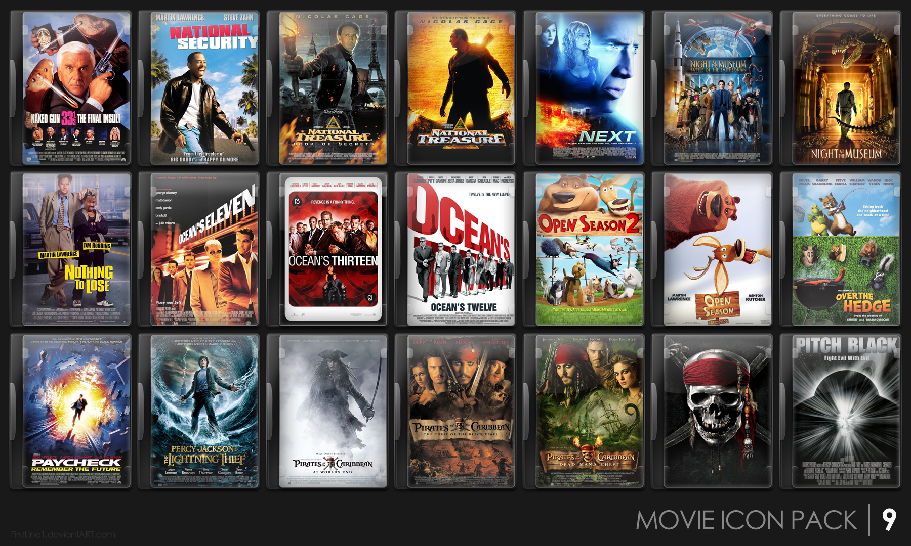 Movie Icon Pack 9