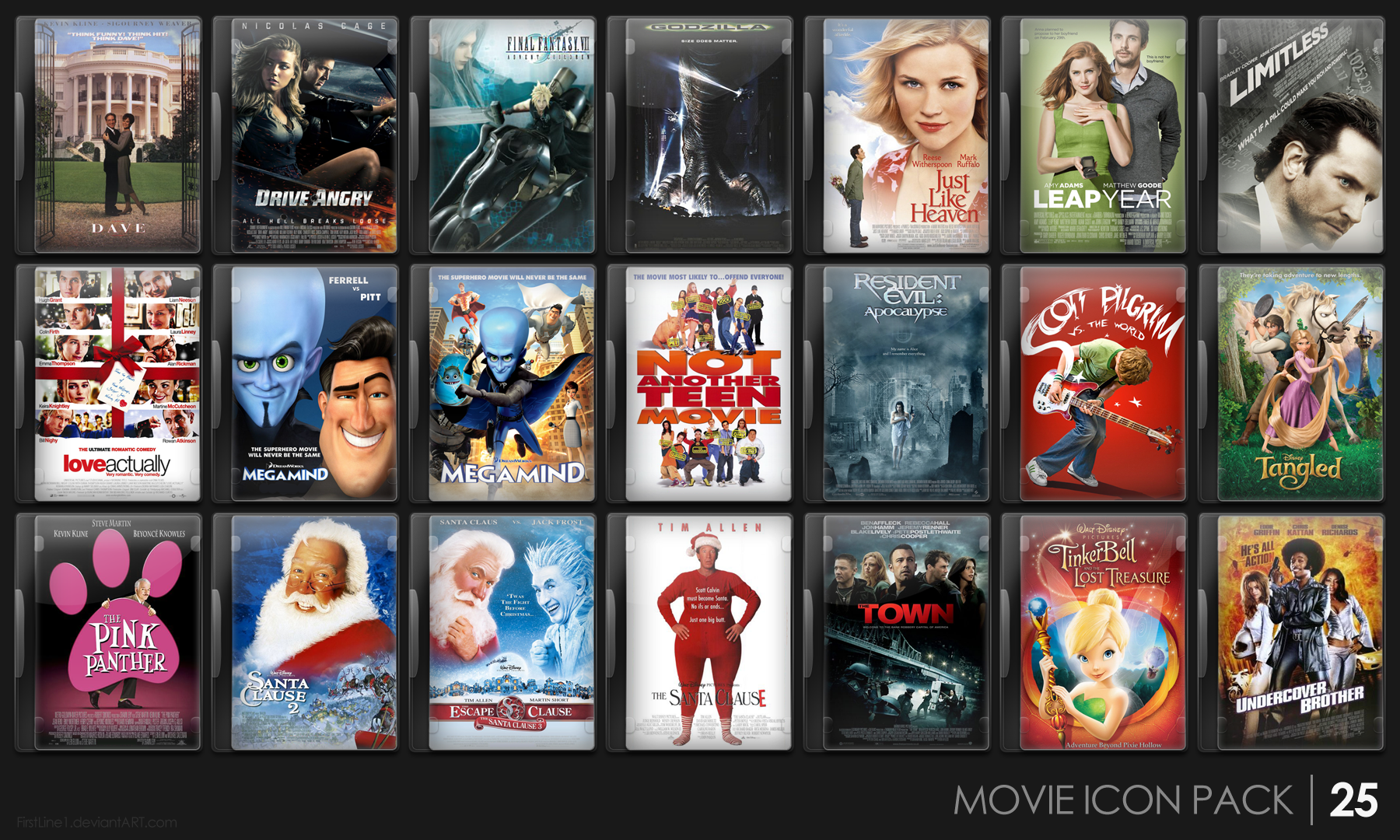 Movie Icon Pack 25