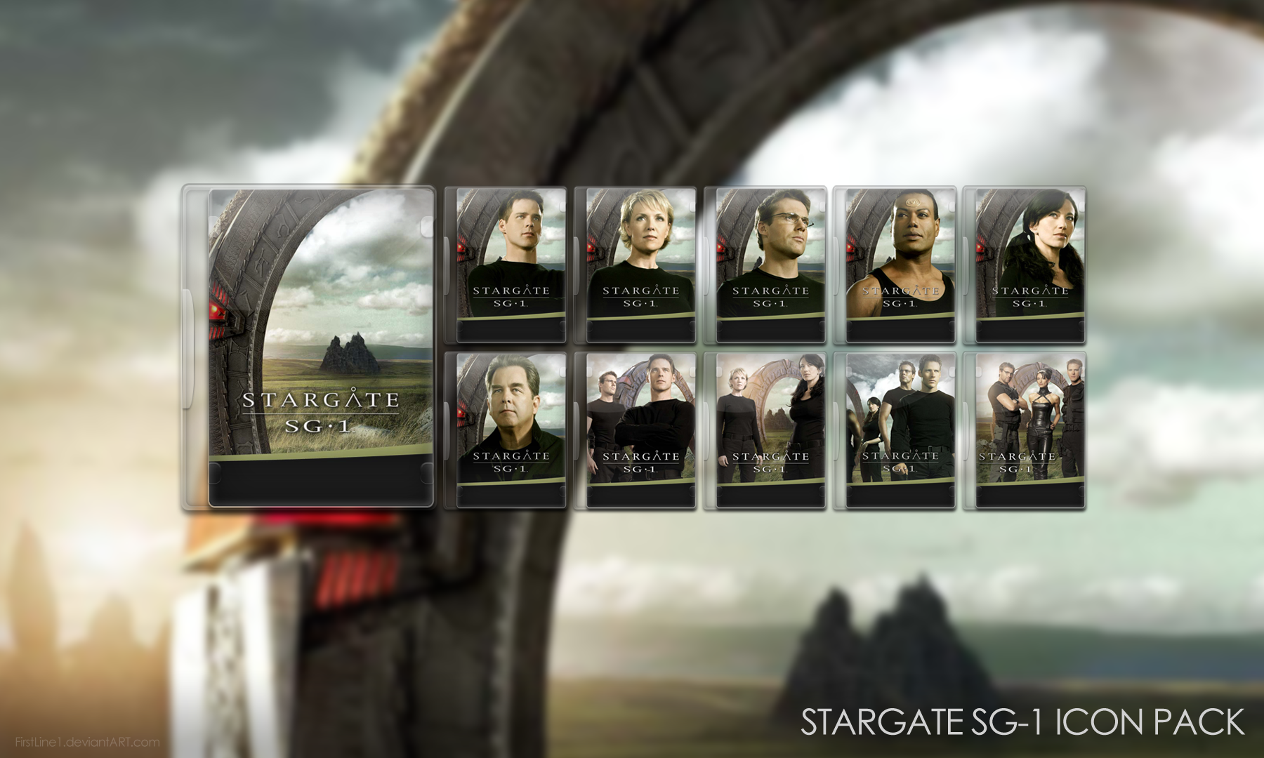 Stargate SG-1 Icon Pack