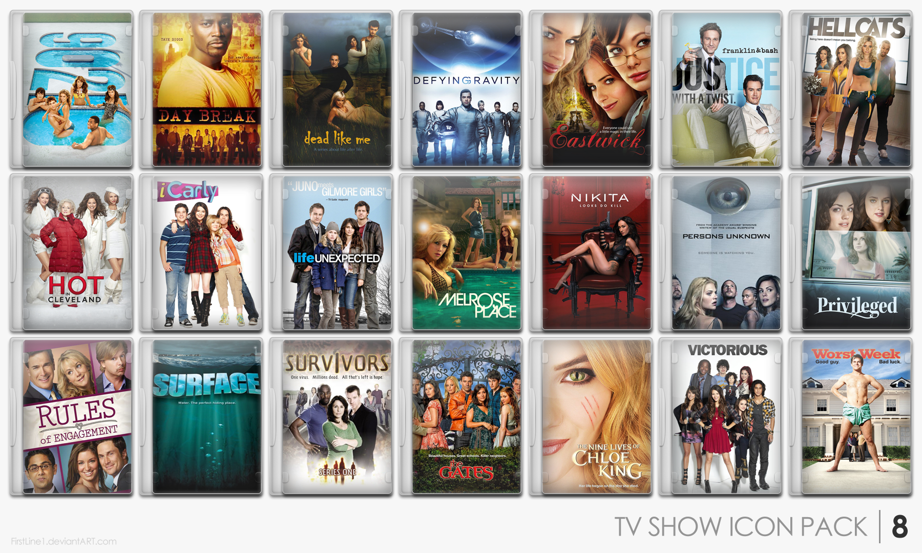 TV Show Icon Pack 8