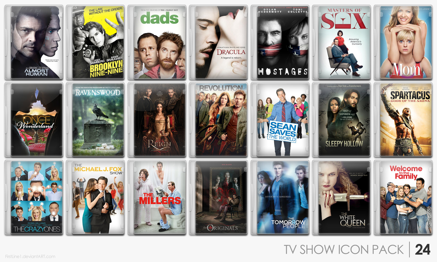 TV Show Icon Pack 24