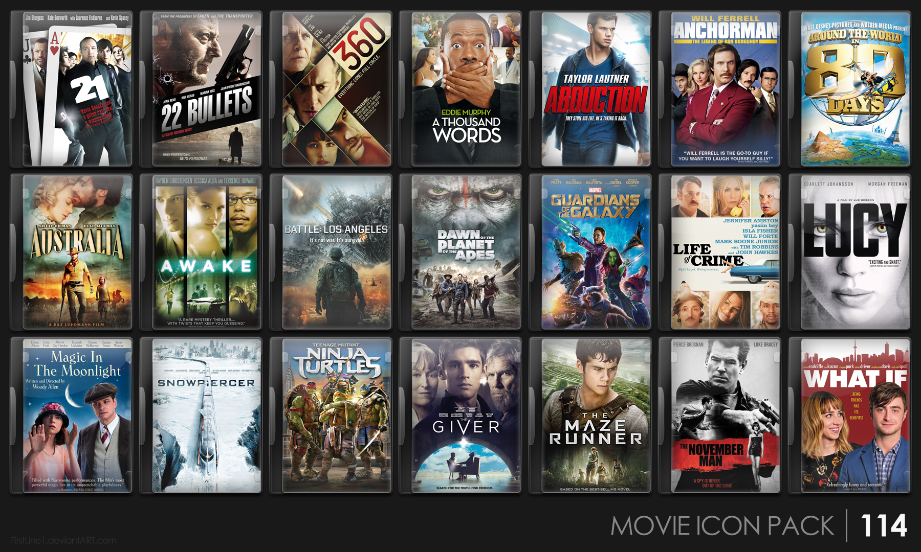 Movie Icon Pack 114